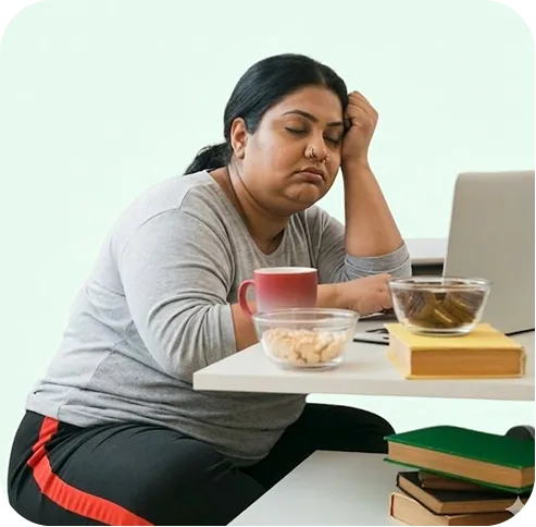 Persistent tiredness or low energy